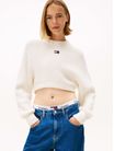 Sueter-amplio-con-parche-de-Tommy-y-lana-de-Mujer-Tommy-Jeans-DW0DW21677-YBH