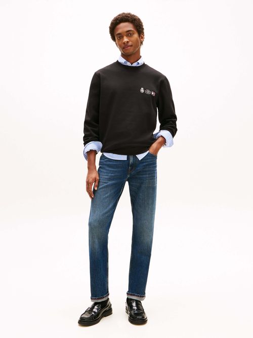 Sudadera-de-corte-clasico-con-detalles-bordados-de-Hombre-Tommy-Hilfiger-MW0MW40863-BDS