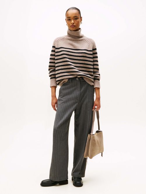 Sueter-amplio-de-cuello-cisne-con-cachemira-de-Mujer-Tommy-Hilfiger-WW0WW46413-0AE