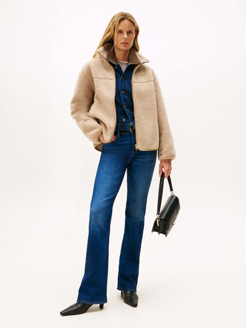 Chamarra-de-cuello-chimenea-de-Mujer-Tommy-Hilfiger-WW0WW48260-AEG