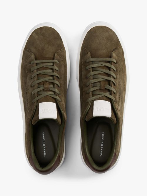 Tenis-de-ante-con-suela-cupsole-de-Hombre-Tommy-Hilfiger-FM0FM05573-RBN