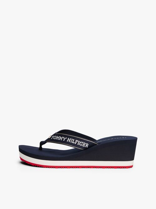 Sandalias-de-cuna-con-logo-esmaltado-de-Mujer-Tommy-Hilfiger-FW0FW08858-DW6