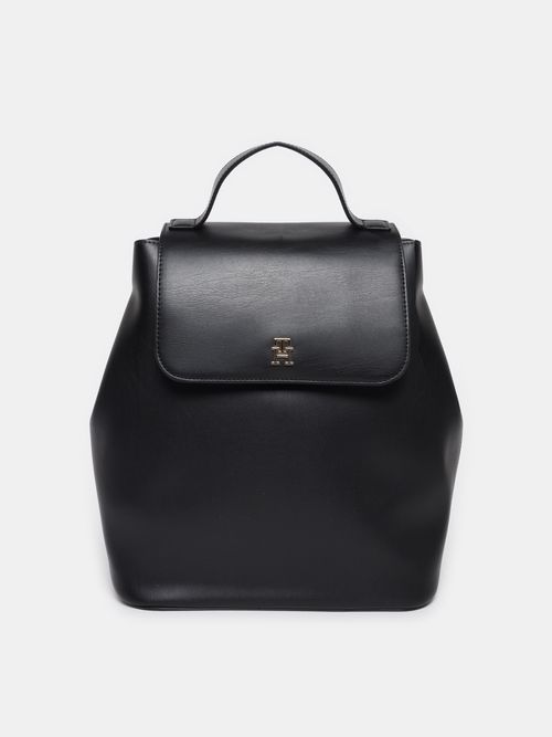 Backpack-con-Placa-TH-de-Mujer-Tommy-Hilfiger-AW0AW17649-BDS