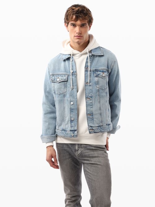 Chamarra-de-Corte-Regular-con-Acabado-Denim-de-Hombre-Tommy-Jeans-DM0DM21916-1AB