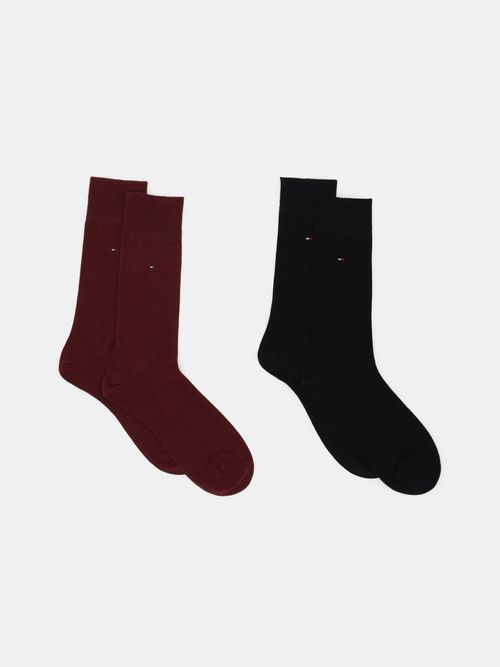 Pack-de-2-Calcetines-con-Logo-de-Hombre-Tommy-Hilfiger-THM243DR06-562