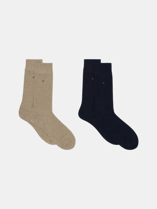 Pack-de-2-Calcetines-con-Logo-de-Hombre-Tommy-Hilfiger-THM243DR06-964