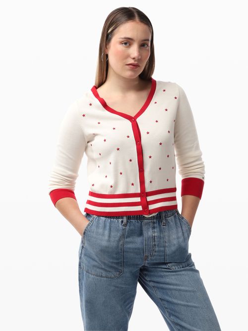 Sueter-de-Corte-Regular-con-Estrellas-Bordadas-de-Mujer-Tommy-Hilfiger-WW0WW46020-02T