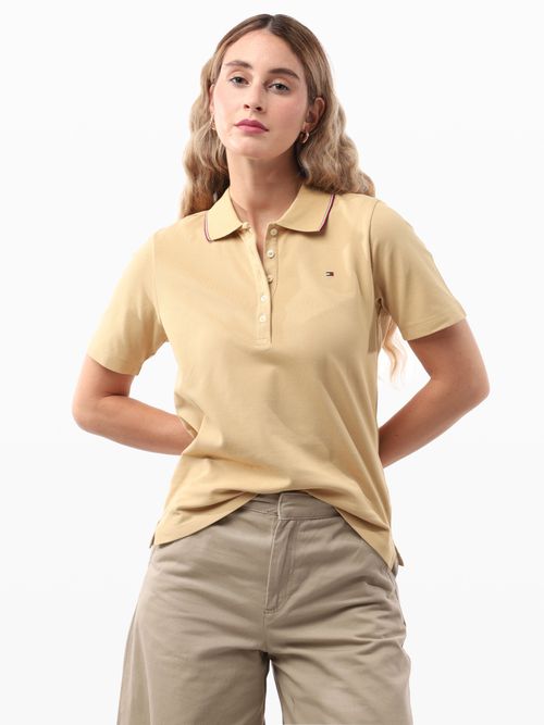 Polo-de-Corte-Regular-con-Logo-Bordado-de-Mujer-Tommy-Hilfiger-WW0WW47193-ABB