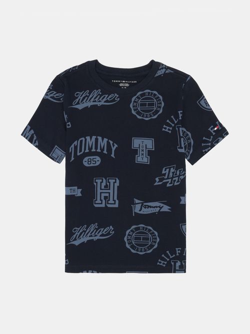 Playera-de-Corte-Regular-con-Estampado-de-Nino-Tommy-Hilfiger-XB01636-DW5