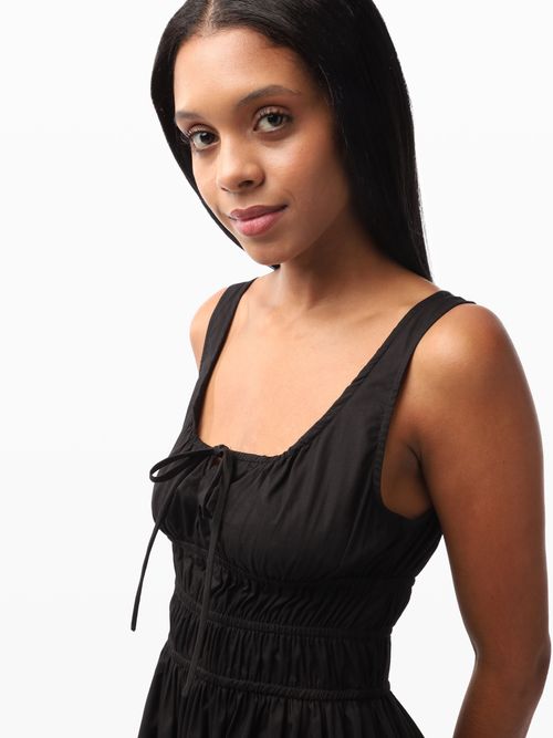 Vestido-de-Corte-Slim-con-Cintura-Smock-de-Mujer-Tommy-Jeans-DW0DW20881-BDS