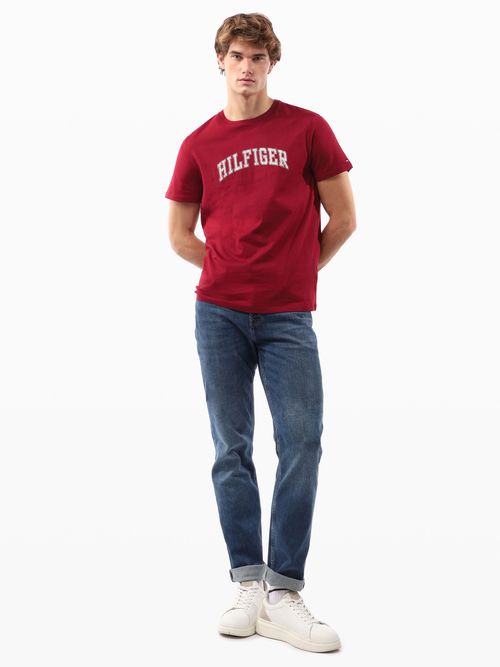 Playera-de-Corte-Regular-con-Logo-Estampado-de-Hombre-Tommy-Hilfiger-XM05710-XJS