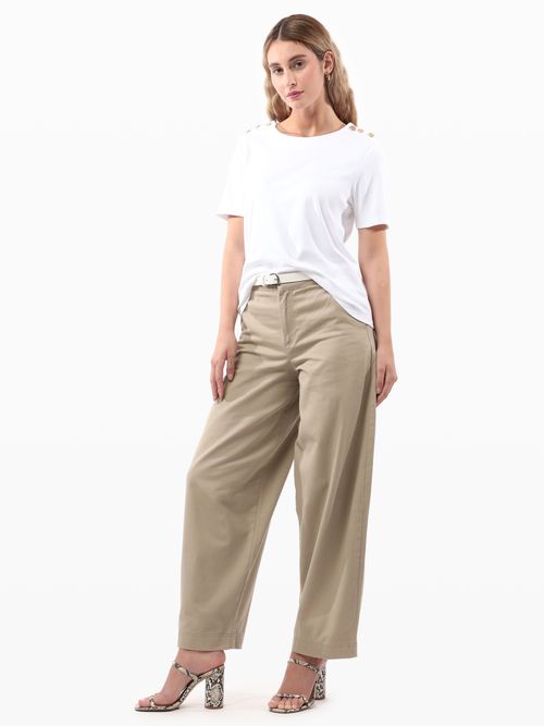 Playera-de-Corte-Regular-Lisa-de-Mujer-Tommy-Hilfiger-XW05471-YCF