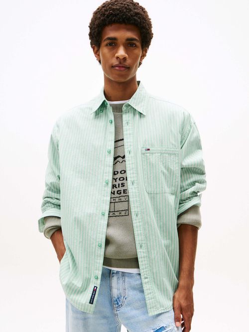 Camisa-De-Rayas-Y-Corte-Amplio-De-Hombre-Tommy-Jeans-DM0DM22022-MAS