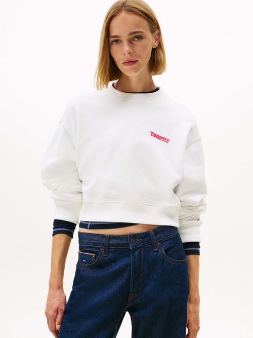 Sudadera-Corta-Con-Estampado-Grafico-De-Mujer-Tommy-Jeans-DW0DW21612-YBL