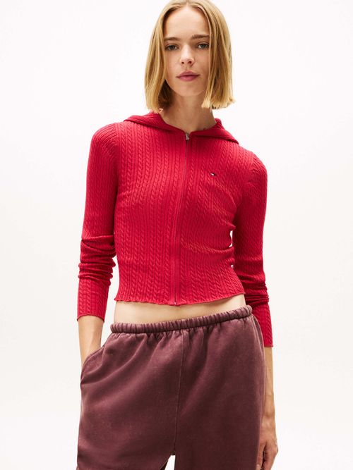 Sueter-De-Punto-Con-Capucha-Y-Cierre-De-Mujer-Tommy-Jeans-DW0DW21673-XJP