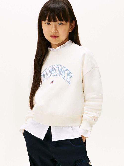 Sudadera-Varsity-Amplia-Con-Logo-De-Niña-Tommy-Hilfiger-KG0KG08785-YA8