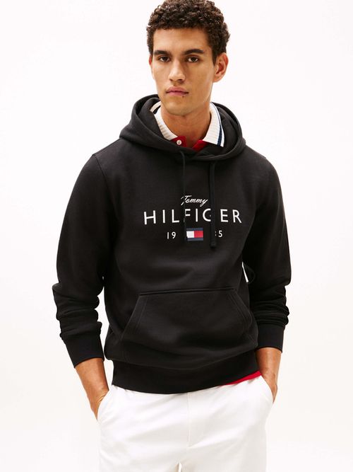 Sudadera-Con-Capucha-Y-Logo-Estampado-De-Hombre-Tommy-Hilfiger-MW0MW41427-BDS