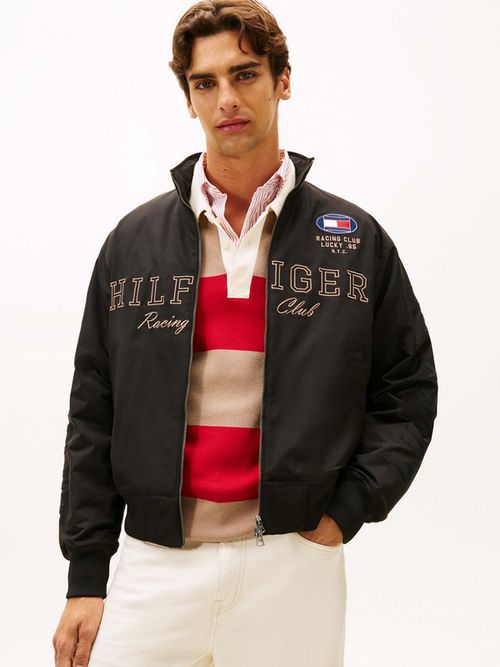 Chamarra-Racing-Club-Con-Logo-Bordado-De-Hombre-Tommy-Hilfiger-MW0MW42565-BDS