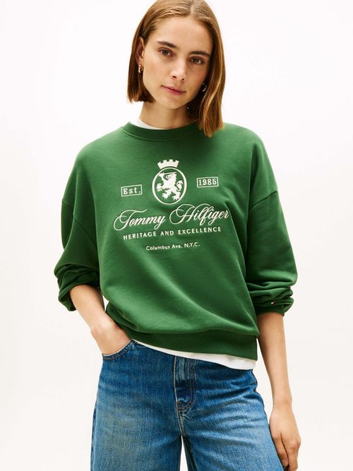 Sudadera-Con-Escudo-Bordado-De-Mujer-Tommy-Hilfiger-WW0WW48889-LZP