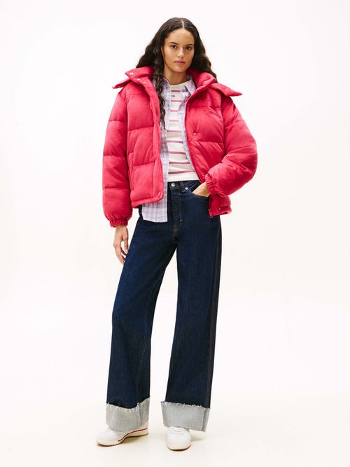 Chamarra-Acolchada-Con-Capucha-Desmontable-De-Mujer-Tommy-Jeans-DW0DW21668-XJP