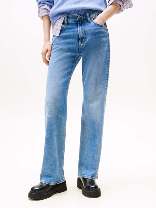 Jeans-De-Corte-Recto-Y-Cintura-Media-De-Mujer-Tommy-Jeans-DW0DW22131-1A5