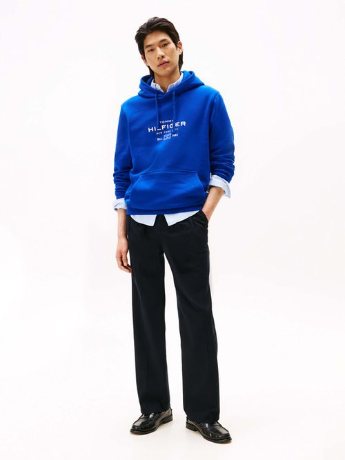 Sudadera-Con-Capucha-Y-Logo-Estampado-Al-Frente-De-Hombre-Tommy-Hilfiger-MW0MW40864-D03