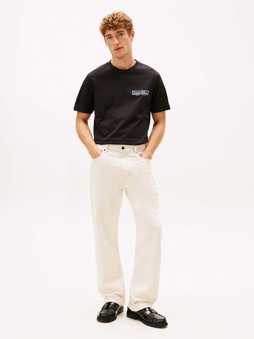 Playera-De-Cuello-Redondo-Con-Logo-Estampado-De-Hombre-Tommy-Hilfiger-MW0MW41465-BDS