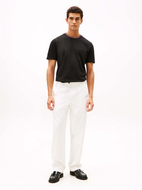 Playera-De-Cuello-Redondo-Con-Cuello-Distintivo-De-Hombre-Tommy-Hilfiger-MW0MW41472-BDS