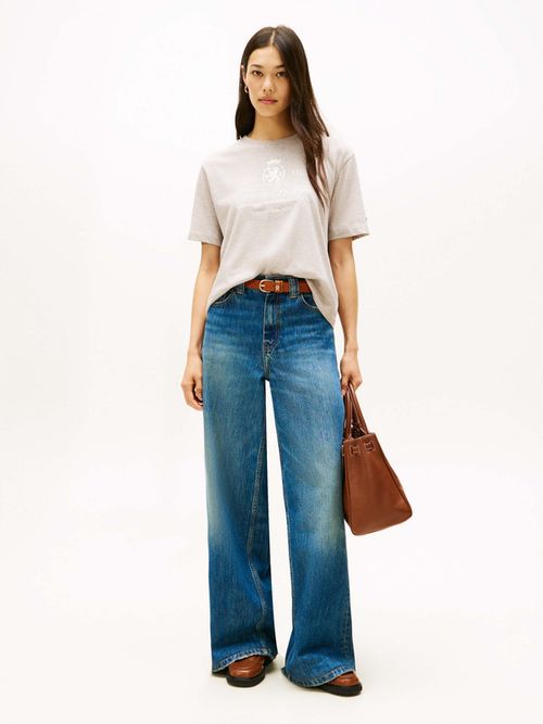 Playera-Amplia-Con-Logo-Bordado-Th-De-Mujer-Tommy-Hilfiger-WW0WW46118-H01