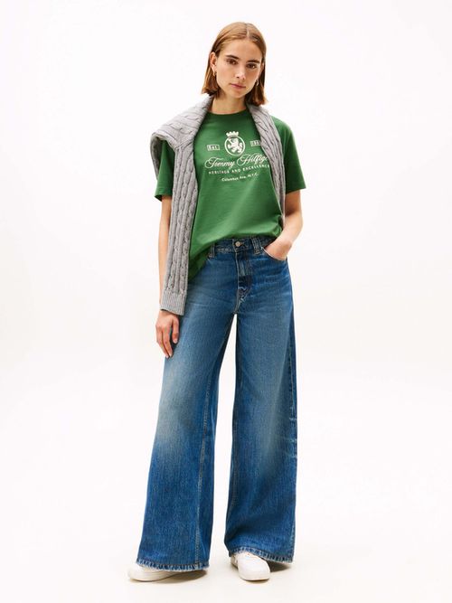 Playera-Amplia-Con-Logo-Bordado-Th-De-Mujer-Tommy-Hilfiger-WW0WW46118-LZP