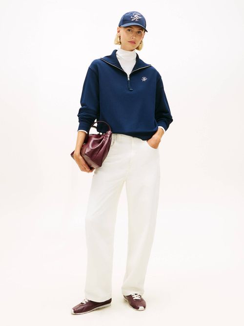 Sudadera-Con-Monograma-Bordado-De-Mujer-Tommy-Hilfiger-WW0WW49470-C1G