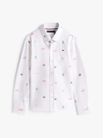 Camisa-Blanca-Con-Estampado-De-Logotipos-De-Niño-Tommy-Hilfiger-KB0KB10090-YBR