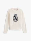 Sueter-Con-Escudo-Hilfiger-Bordado-De-Mujer-Tommy-Hilfiger-WW0WW47301-Z00