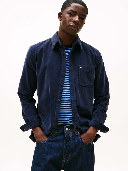 Camisa-casual-con-espiritu-denim-y-detalles-iconicos-DM0DM22837-C1G