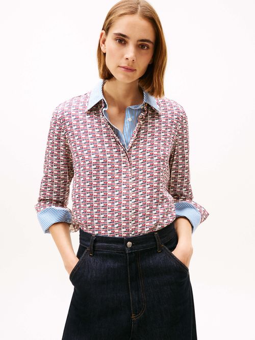 Camisa-elegante-y-versatil-con-cuello-camisero-y-botones-completos-WW0WW49481-0K4