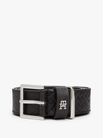 Cinturon-De-Piel-Con-Hebilla-Cuadrada-De-Mujer-Tommy-Hilfiger-AW0AW18110-BDS
