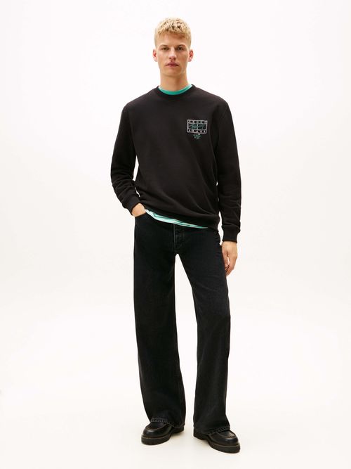 Sudadera-casual-con-interior-suave-y-logo-al-frente-DM0DM22366-BDS