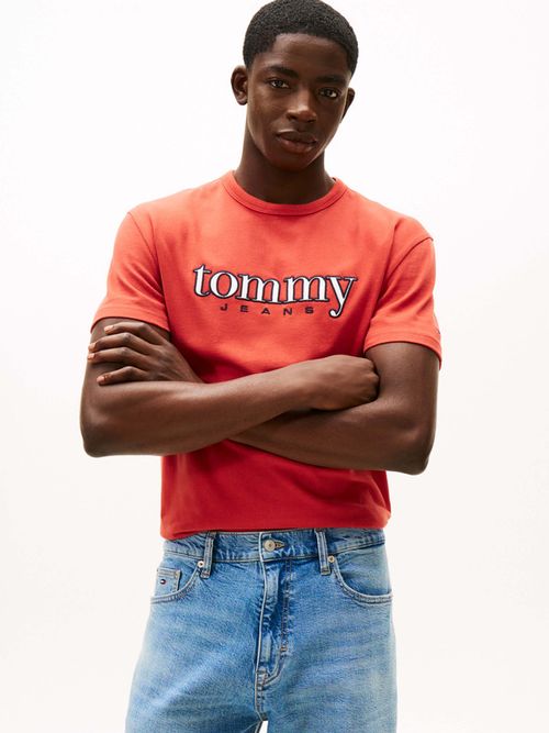 Playera-De-Punto-Con-Aplicacion-Del-Logo-De-Hombre-Tommy-Jeans-DM0DM22719-XL0