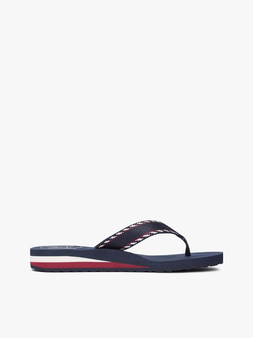 Sandalias-Con-Cuna-Y-Tiras-Textiles-De-Mujer-Tommy-Hilfiger-FW0FW09038-DW6