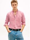 Camisa-Th-Flex-De-Rayas-Y-Corte-Regular-De-Hombre-Tommy-Hilfiger-MW0MW41403-0EV