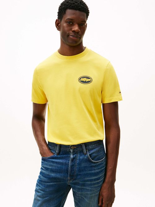 Playera-De-Corte-Amplio-Con-Grafico-Trasero-De-Hombre-Tommy-Hilfiger-MW0MW41460-ZGX