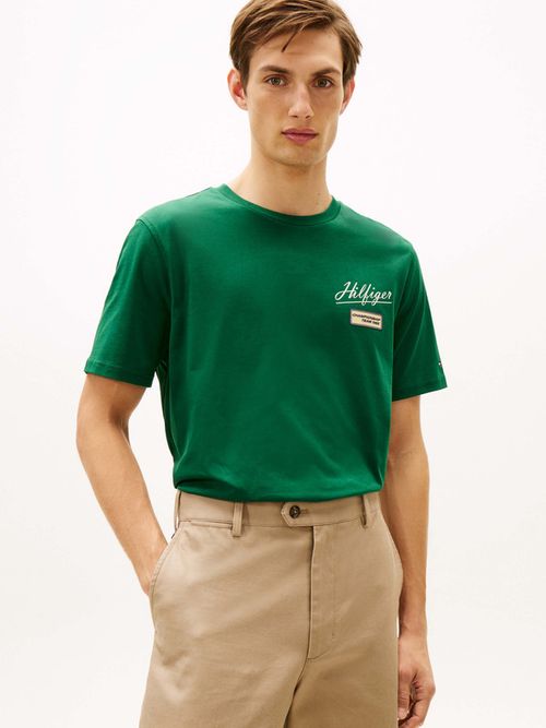 Playera-Con-Logo-Texturizado-De-Hombre-Tommy-Hilfiger-MW0MW41471-L4M