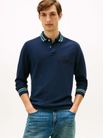 Polo-De-Manga-Larga-Con-Ribetes-De-Hombre-Tommy-Hilfiger-MW0MW41623-C1G