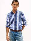 Camisa-Th-Flex-De-Corte-Regular-A-Rayas-De-Hombre-Tommy-Hilfiger-MW0MW41715-0A4