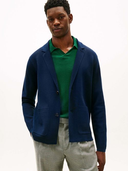 Americana-Informal-De-Botonadura-Sencilla-De-Hombre-Tommy-Hilfiger-MW0MW41814-C1G