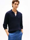 Sueter-De-Punto-Trenzado-Con-Cuello-Polo-De-Hombre-Tommy-Hilfiger-MW0MW41955-DW5