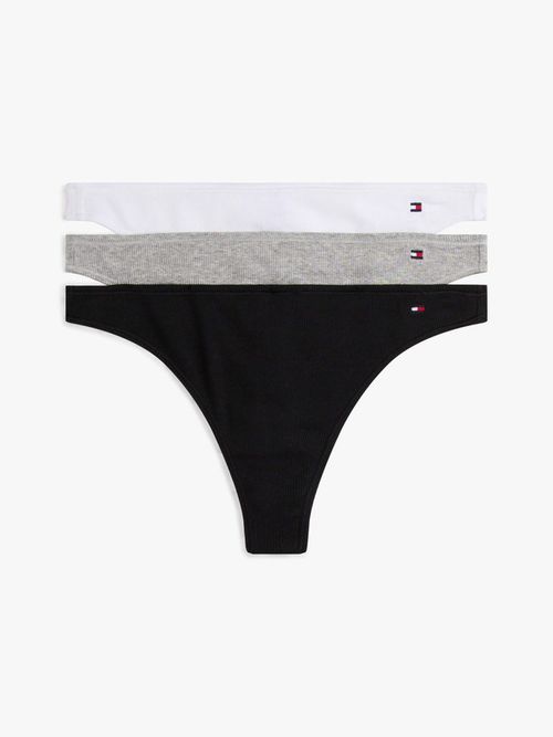 Pack-De-3-Tangas-Con-Hilo-Metalizado-De-Mujer-Tommy-Hilfiger-UW0UW06129-05E