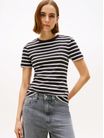 Playera-Slim-De-Cuello-Redondo-De-Mujer-Tommy-Hilfiger-WW0WW40587-0AS