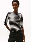 Playera-Slim-De-Cuello-Barco-De-Mujer-Tommy-Hilfiger-WW0WW40589-0AS