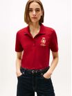 Polo-De-Corte-Regular-Con-Escudo-Bordado-De-Mujer-Tommy-Hilfiger-WW0WW47315-XIT